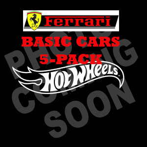 HOT WHEELS 1/64 BASIC FERRARI 5 PACK  / FREE USA SHIPPING*
